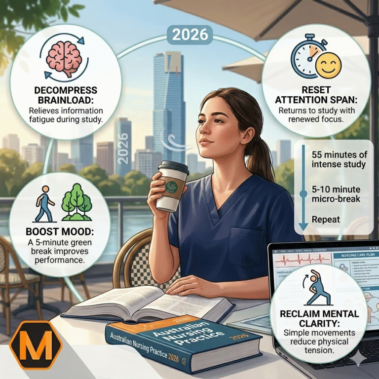 Why Nursing Students in Australia are Switching to ‘Micro-Breaks’ for Better Grades